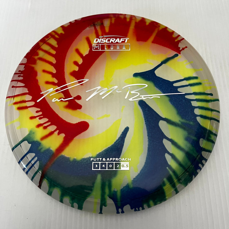 Discraft Paul McBeth Fly Dye Z Luna 3/3/0/3