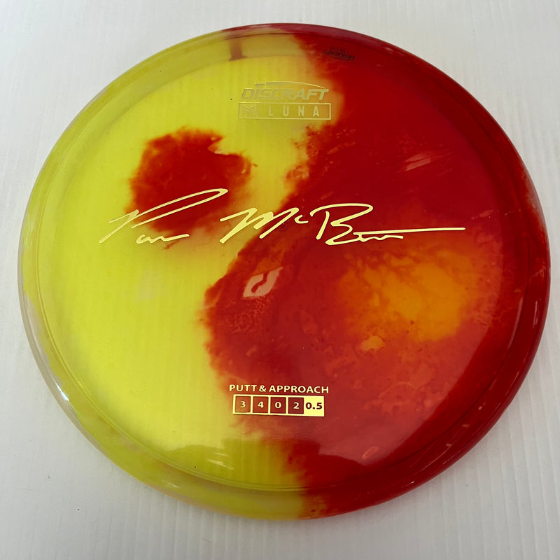 Discraft Paul McBeth Fly Dye Z Luna 3/3/0/3