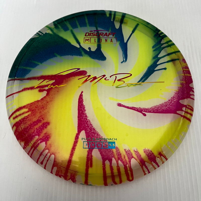 Discraft Paul McBeth Fly Dye Z Luna 3/3/0/3