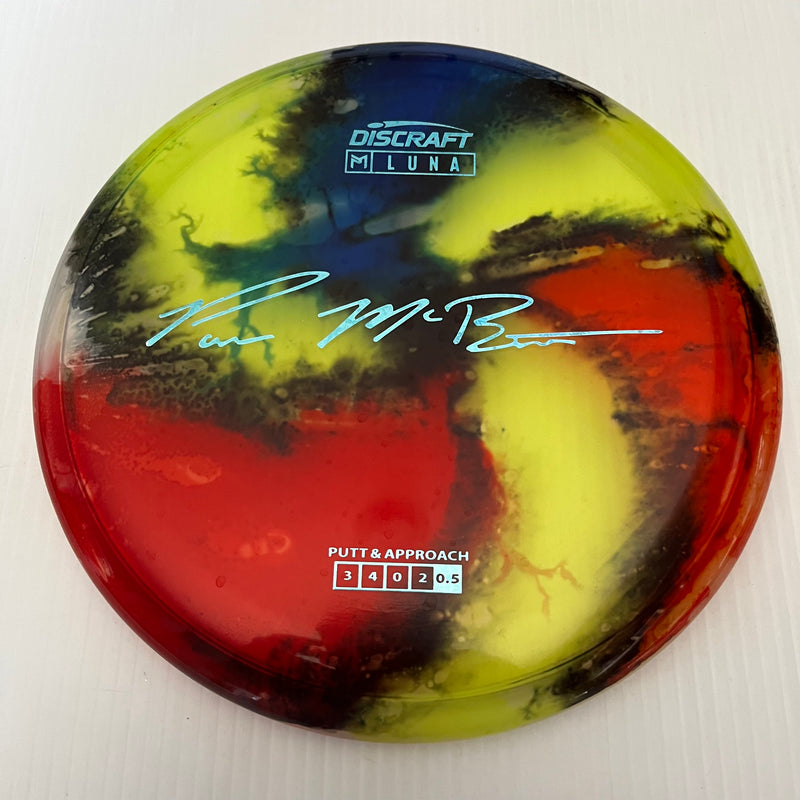 Discraft Paul McBeth Fly Dye Z Luna 3/3/0/3