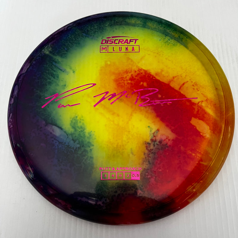 Discraft Paul McBeth Fly Dye Z Luna 3/3/0/3