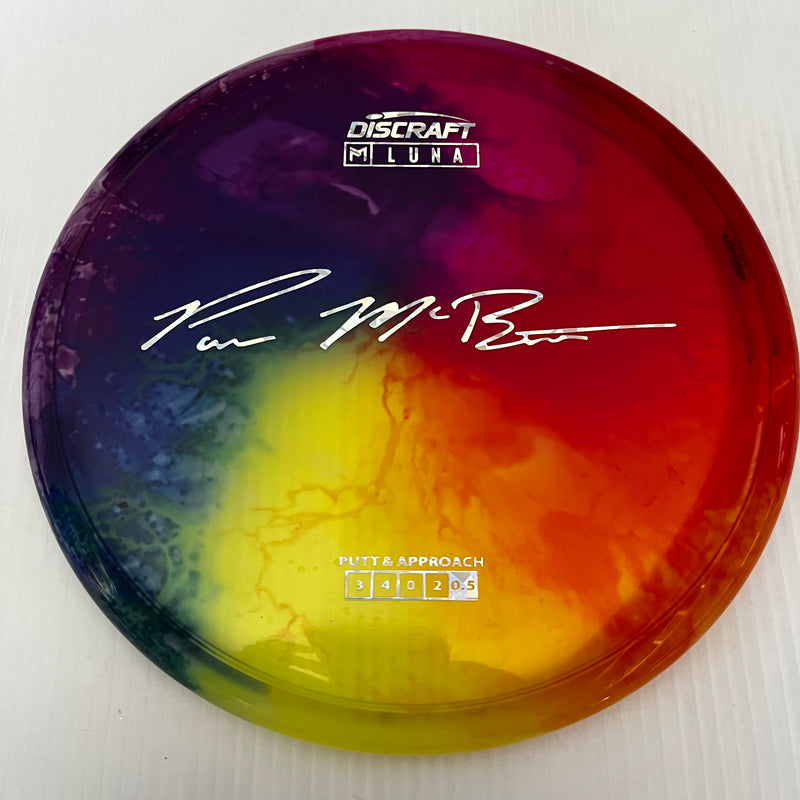 Discraft Paul McBeth Fly Dye Z Luna 3/3/0/3