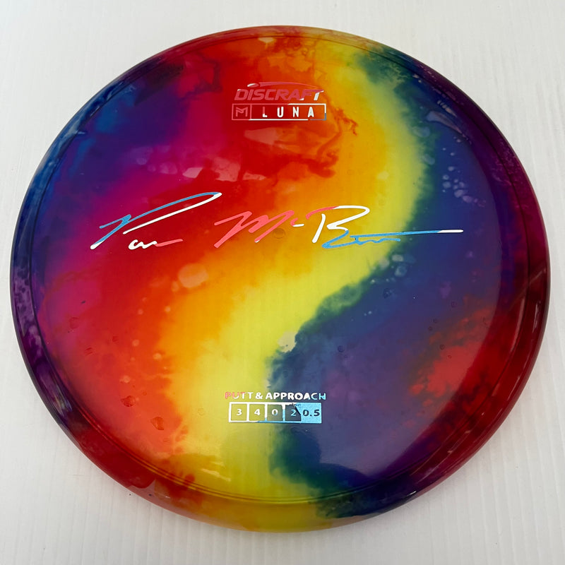 Discraft Paul McBeth Fly Dye Z Luna 3/3/0/3