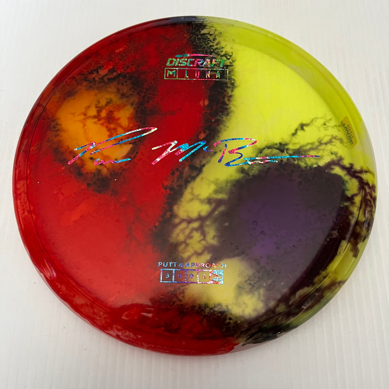 Discraft Paul McBeth Fly Dye Z Luna 3/3/0/3