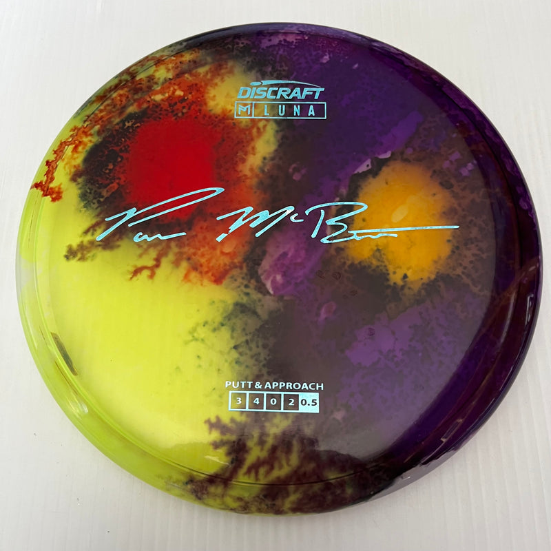 Discraft Paul McBeth Fly Dye Z Luna 3/3/0/3