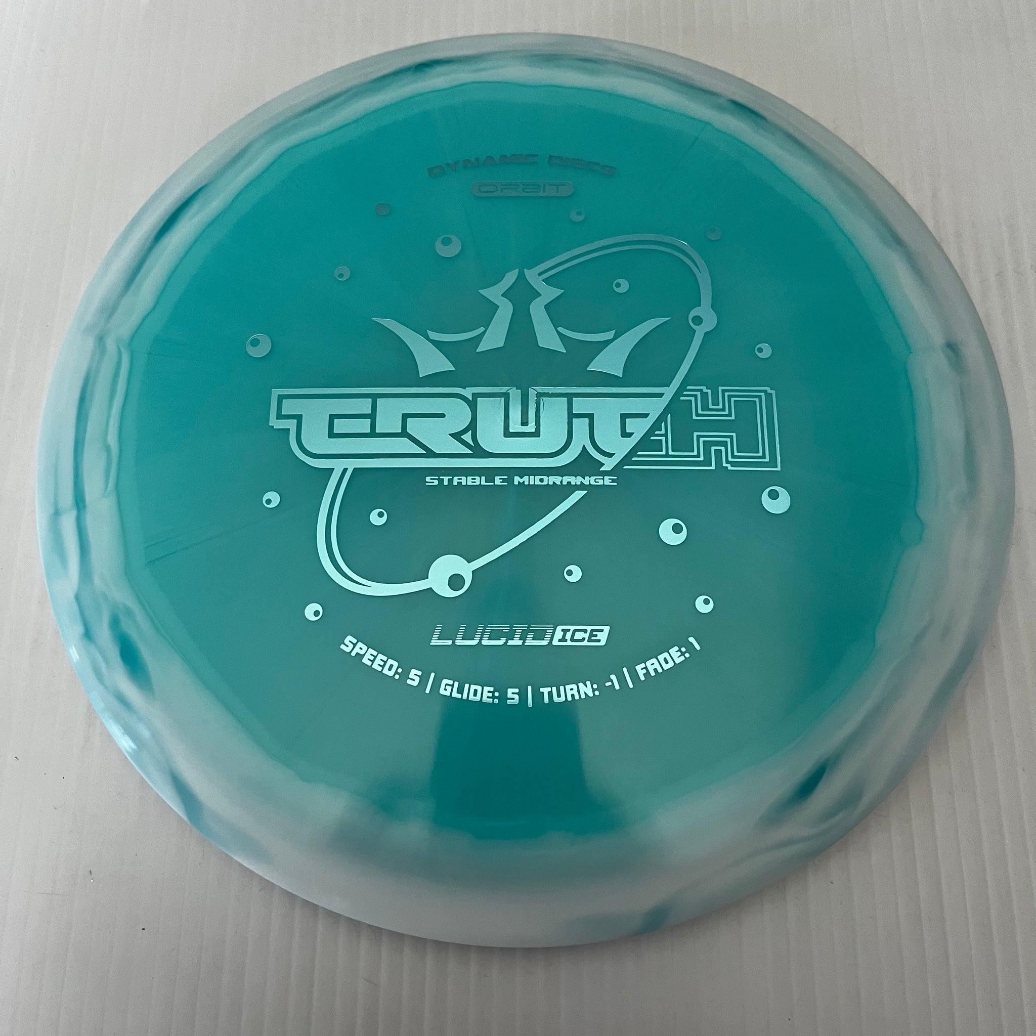 Dynamic Discs Lucid Ice Orbit Truth 5/5/-1/1
