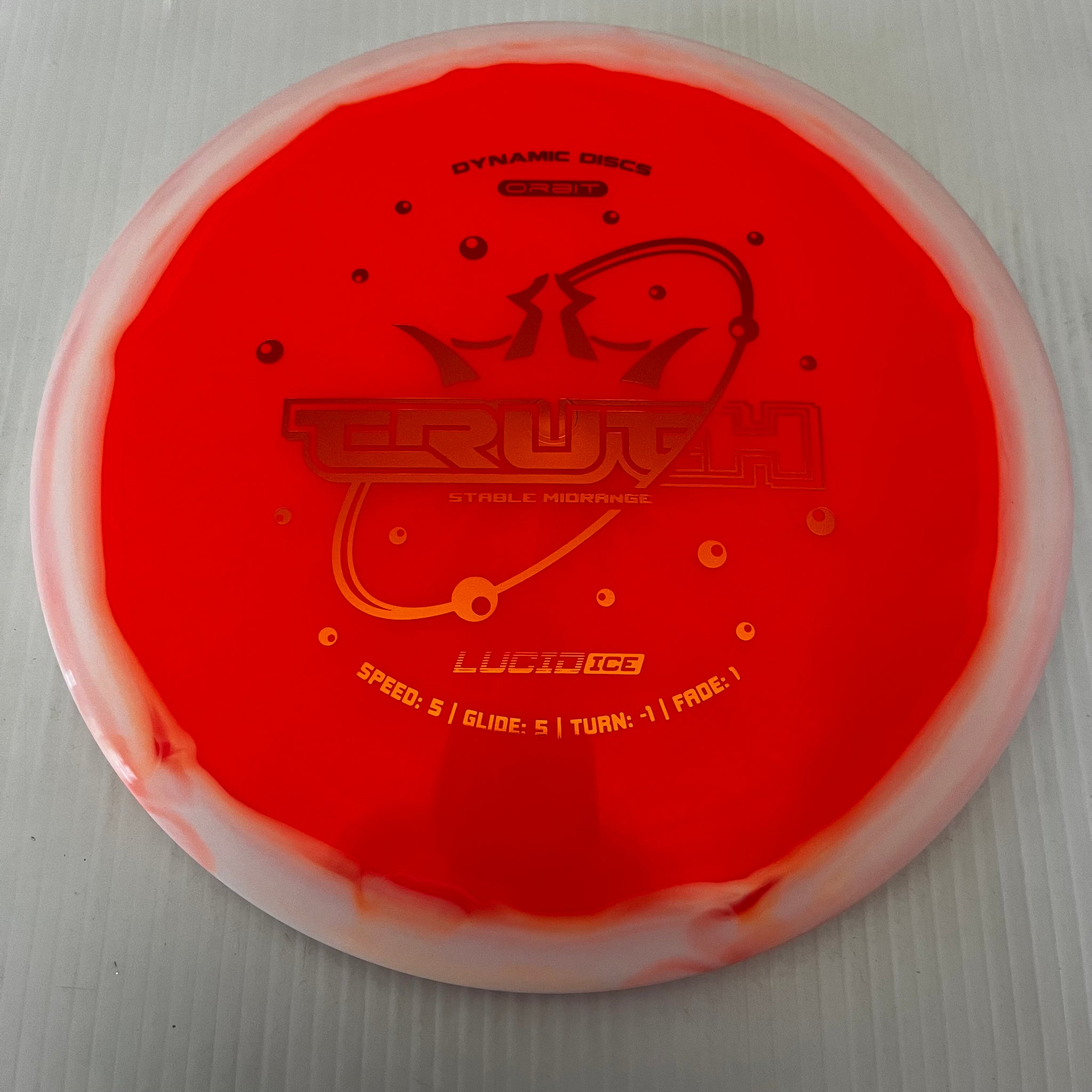 Dynamic Discs Lucid Ice Orbit Truth 5/5/-1/1