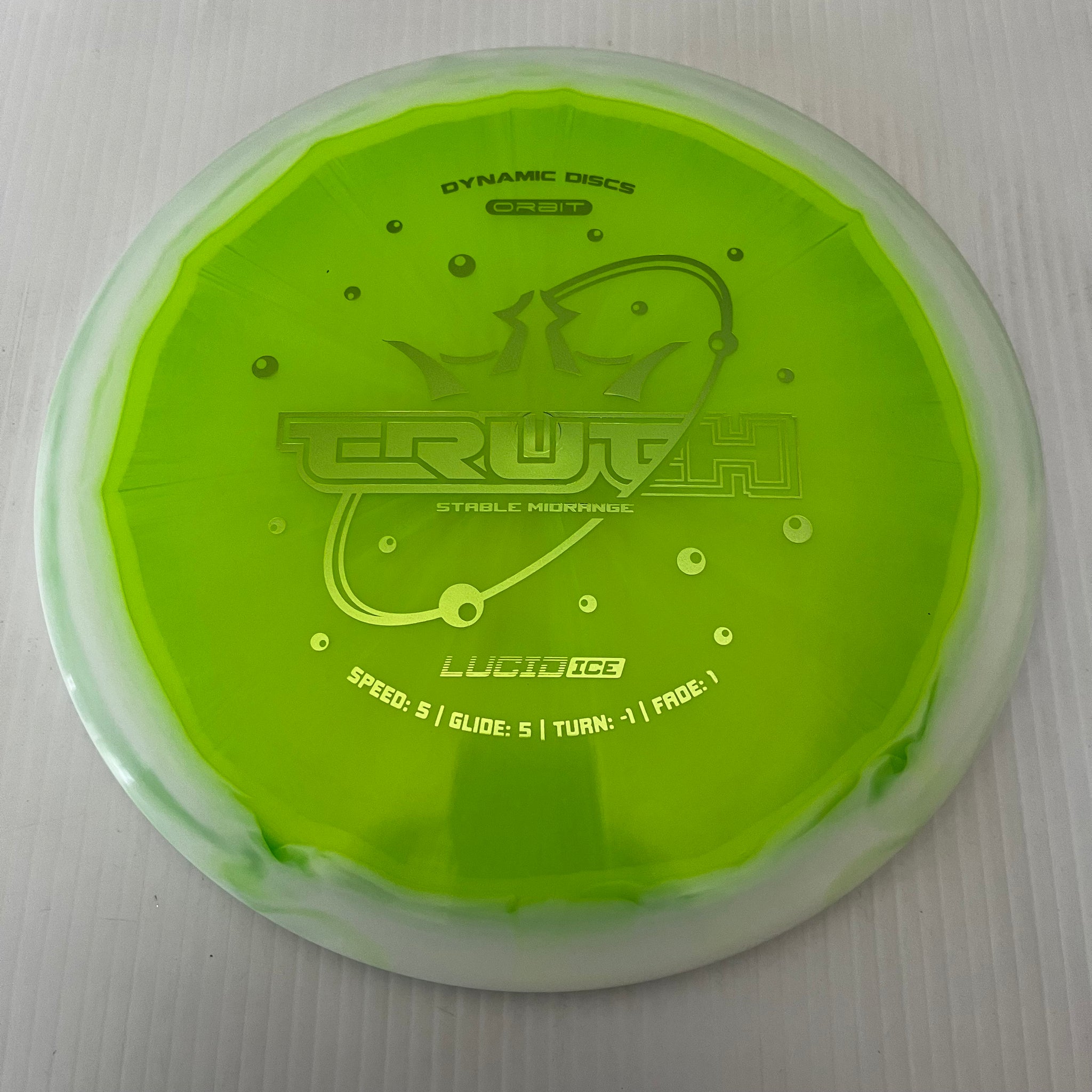 Dynamic Discs Lucid Ice Orbit Truth 5/5/-1/1