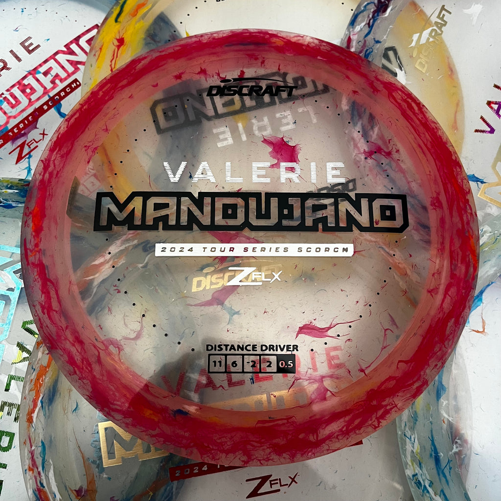 Discraft 2024 Valerie Mandujano Tour Series Jawbreaker Z FLX Scorch 11/6/-2/-2