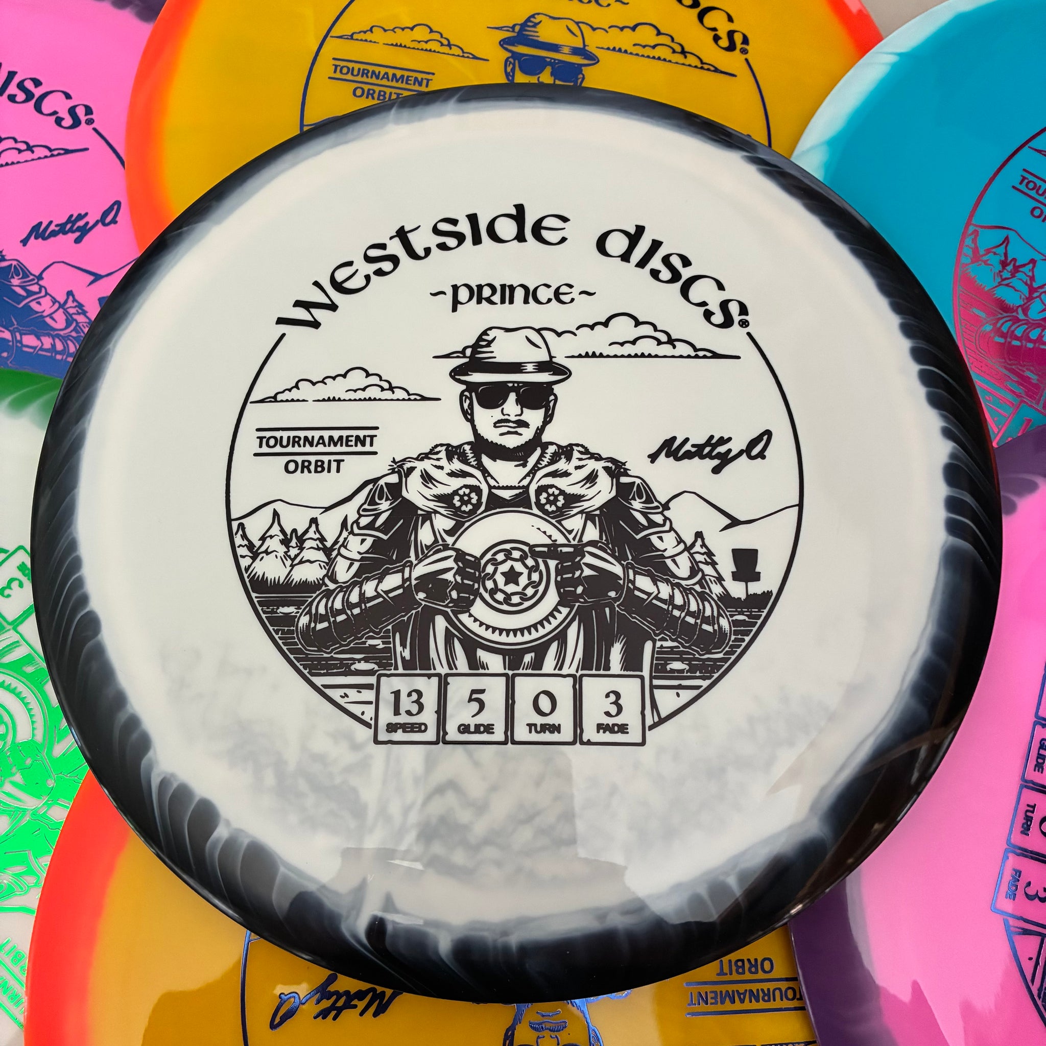 Westside Discs 2025 Matt Orum Team Series Tournament Orbit Prince 13/5/0/3