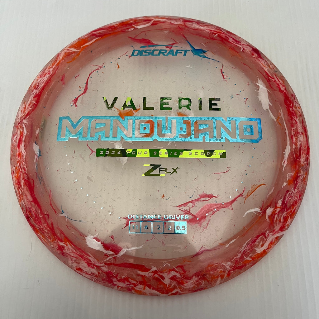 Discraft 2024 Valerie Mandujano Tour Series Jawbreaker Z FLX Scorch 11/6/-2/-2