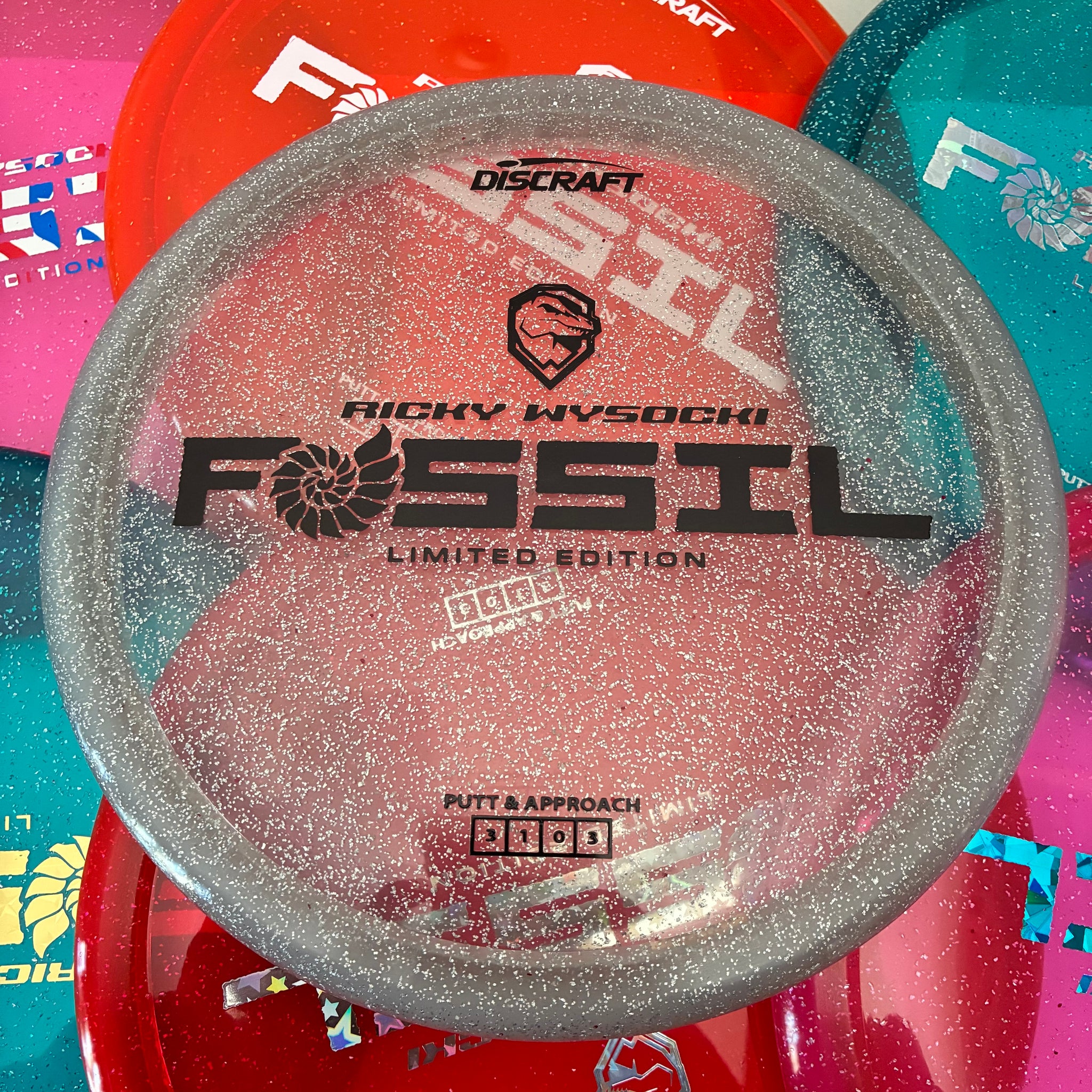 Discraft Limited Edition Ricky Wysocki Sparkle Z Fossil 3/1/0/3