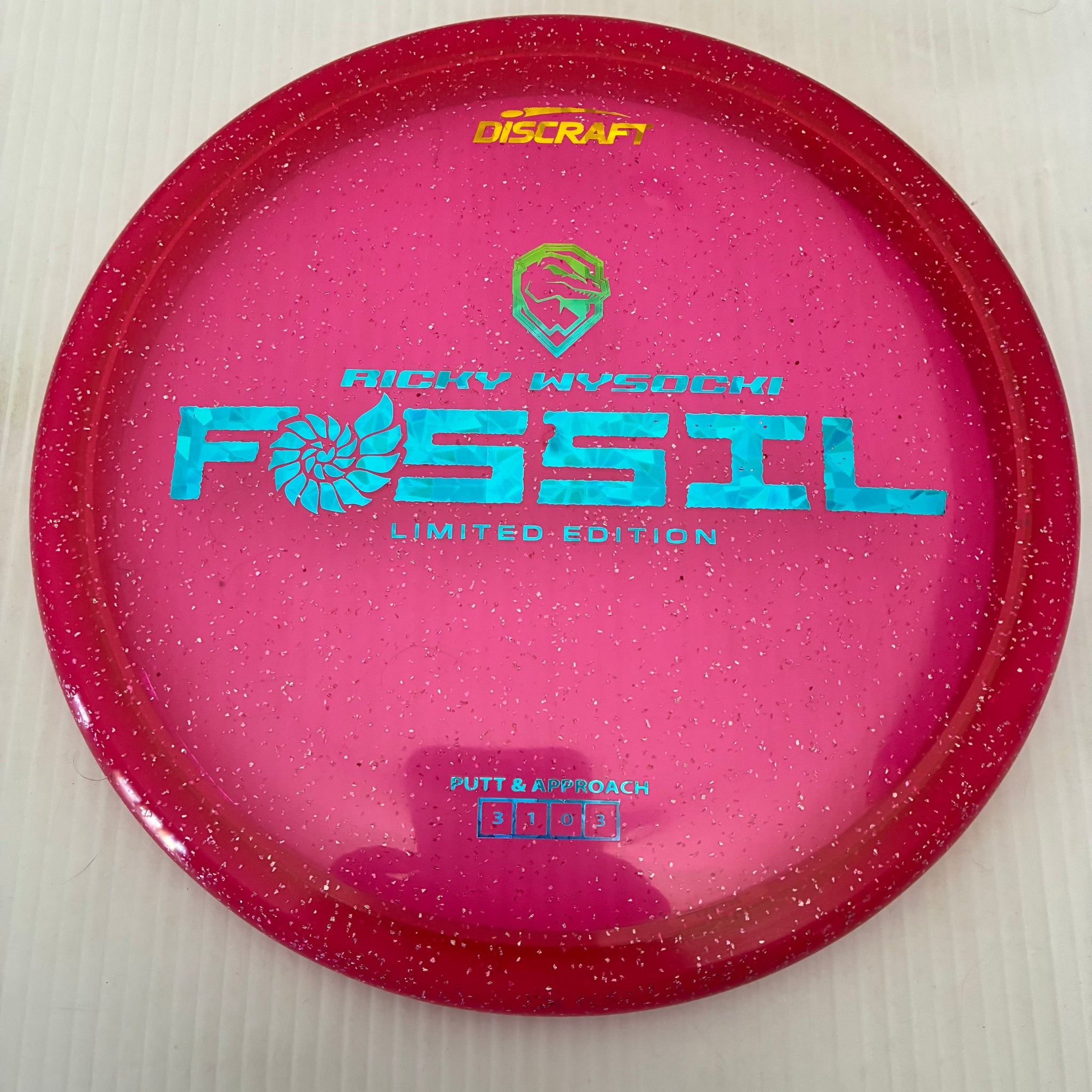 Discraft Limited Edition Ricky Wysocki Sparkle Z Fossil 3/1/0/3