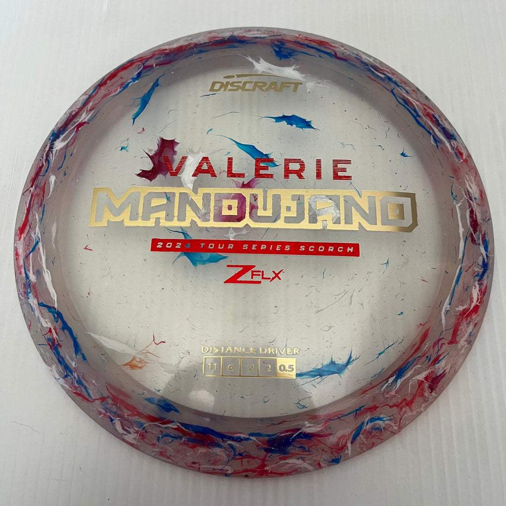 Discraft 2024 Valerie Mandujano Tour Series Jawbreaker Z FLX Scorch 11/6/-2/-2