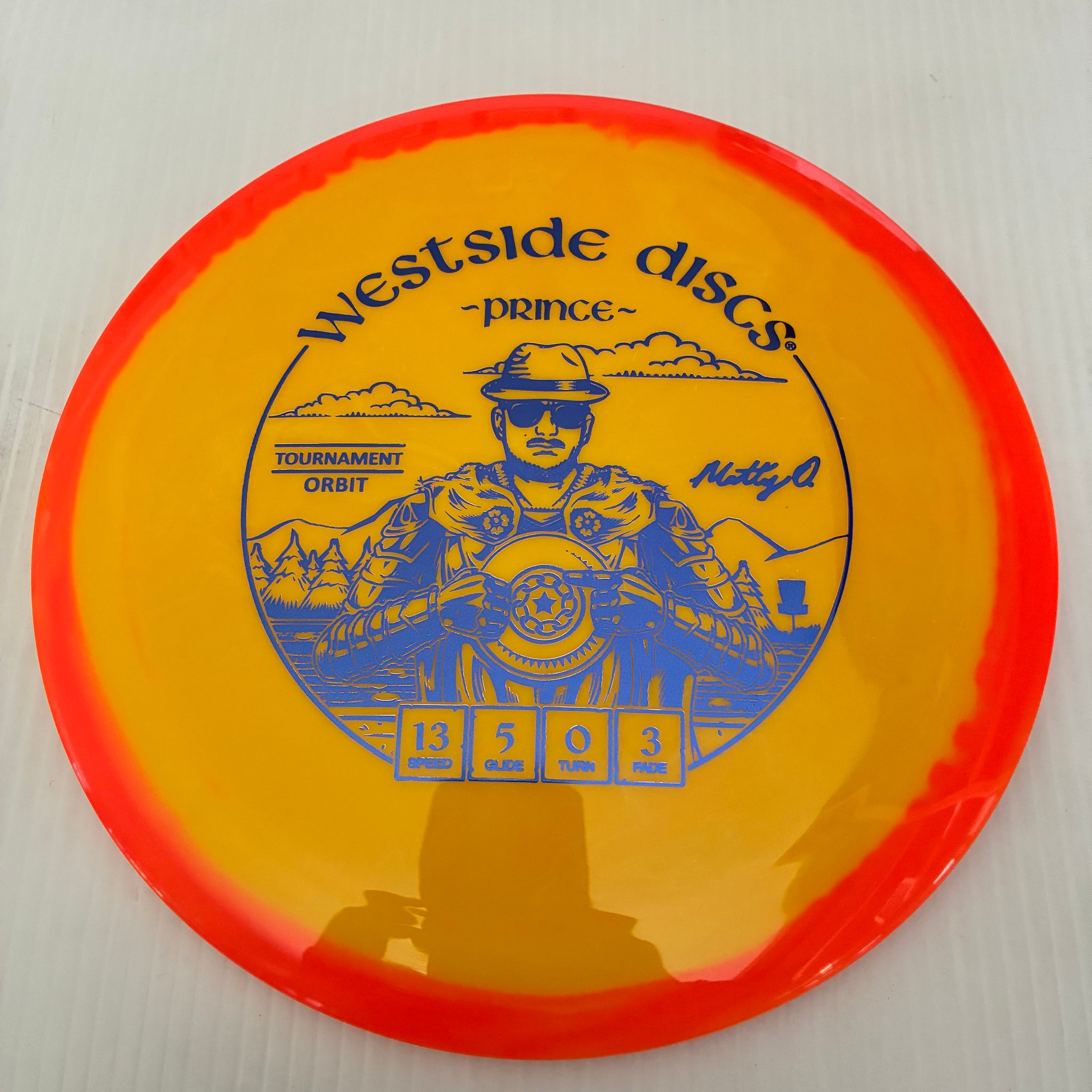 Westside Discs 2025 Matt Orum Team Series Tournament Orbit Prince 13/5/0/3