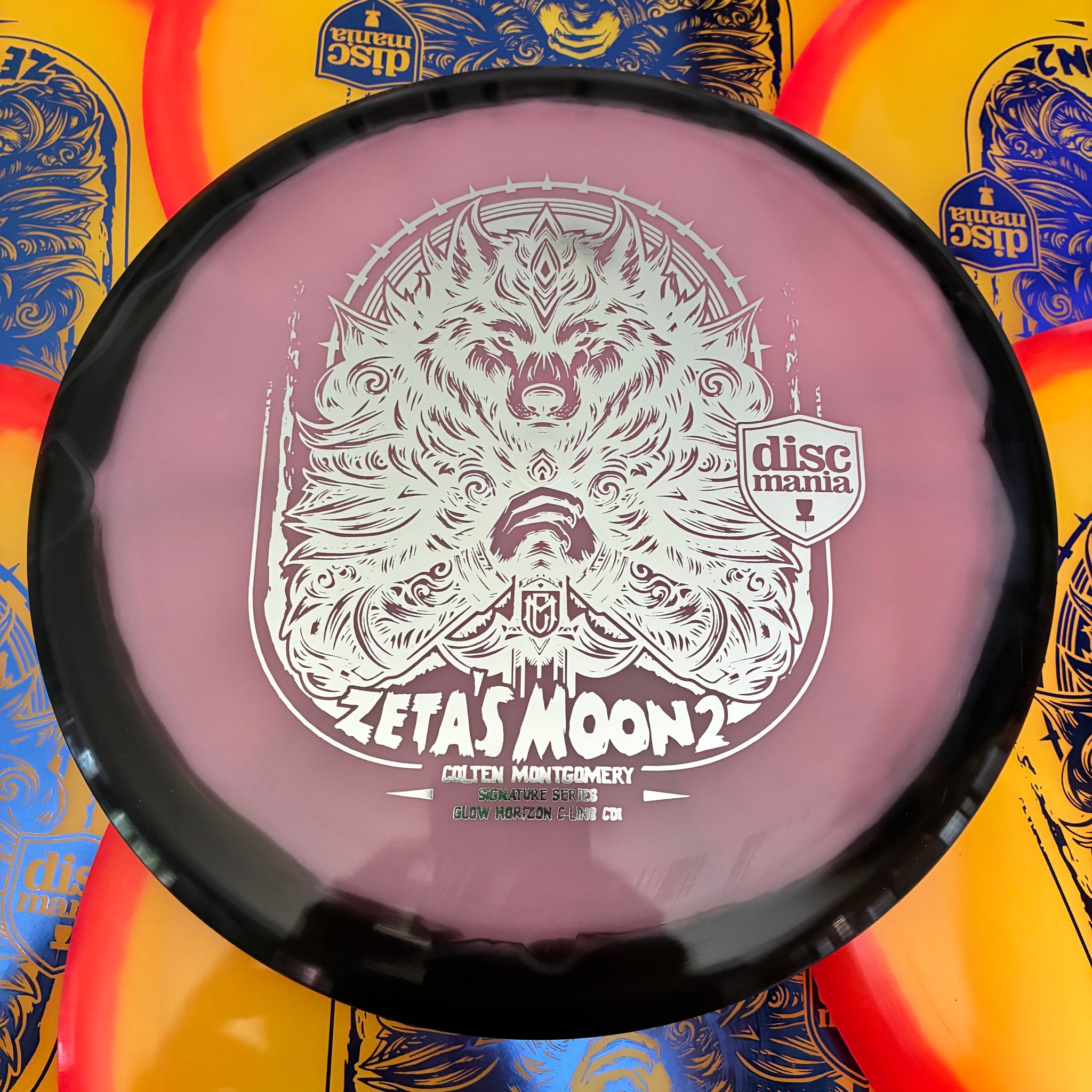 Discmania Colten Montgomery Zeta's Moon 2 Glow Horizon C-Line CD1 9/5/-1/2