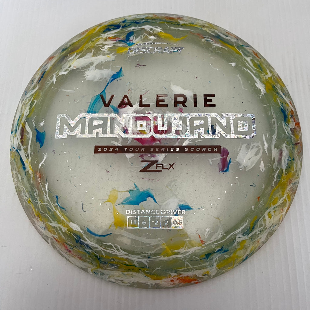 Discraft 2024 Valerie Mandujano Tour Series Jawbreaker Z FLX Scorch 11/6/-2/-2