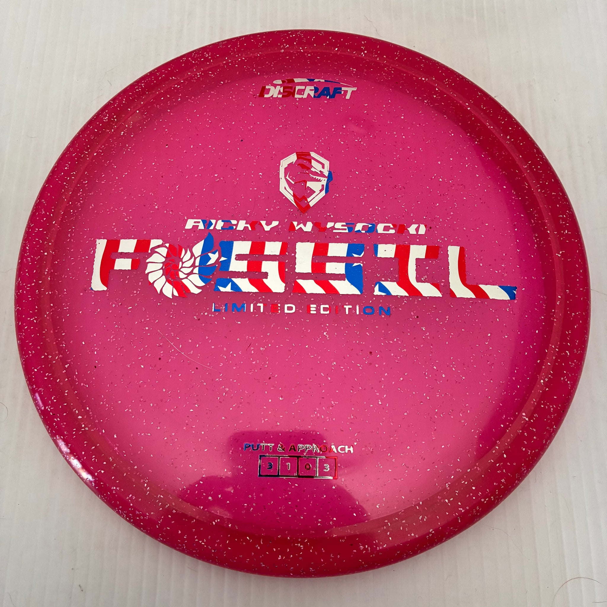 Discraft Limited Edition Ricky Wysocki Sparkle Z Fossil 3/1/0/3