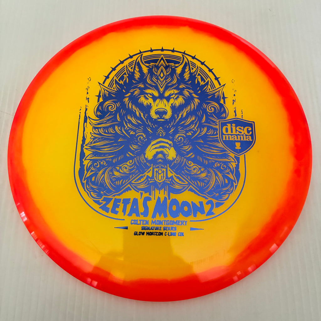 Discmania Colten Montgomery Zeta's Moon 2 Glow Horizon C-Line CD1 9/5/-1/2