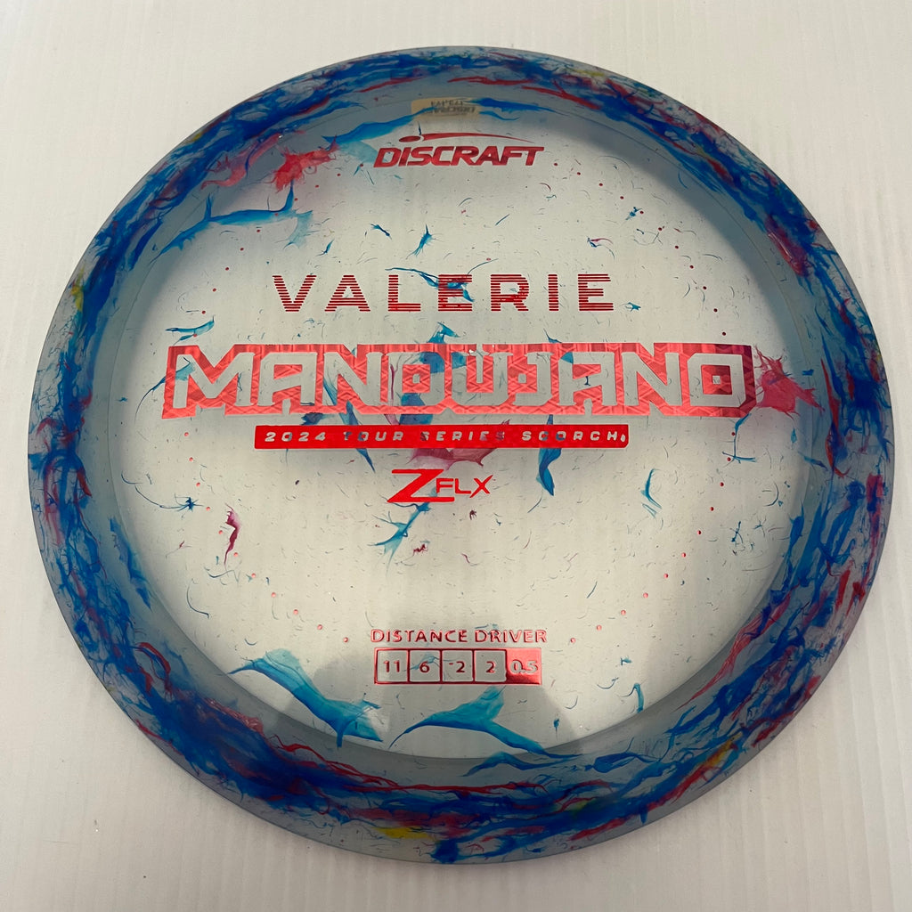 Discraft 2024 Valerie Mandujano Tour Series Jawbreaker Z FLX Scorch 11/6/-2/-2
