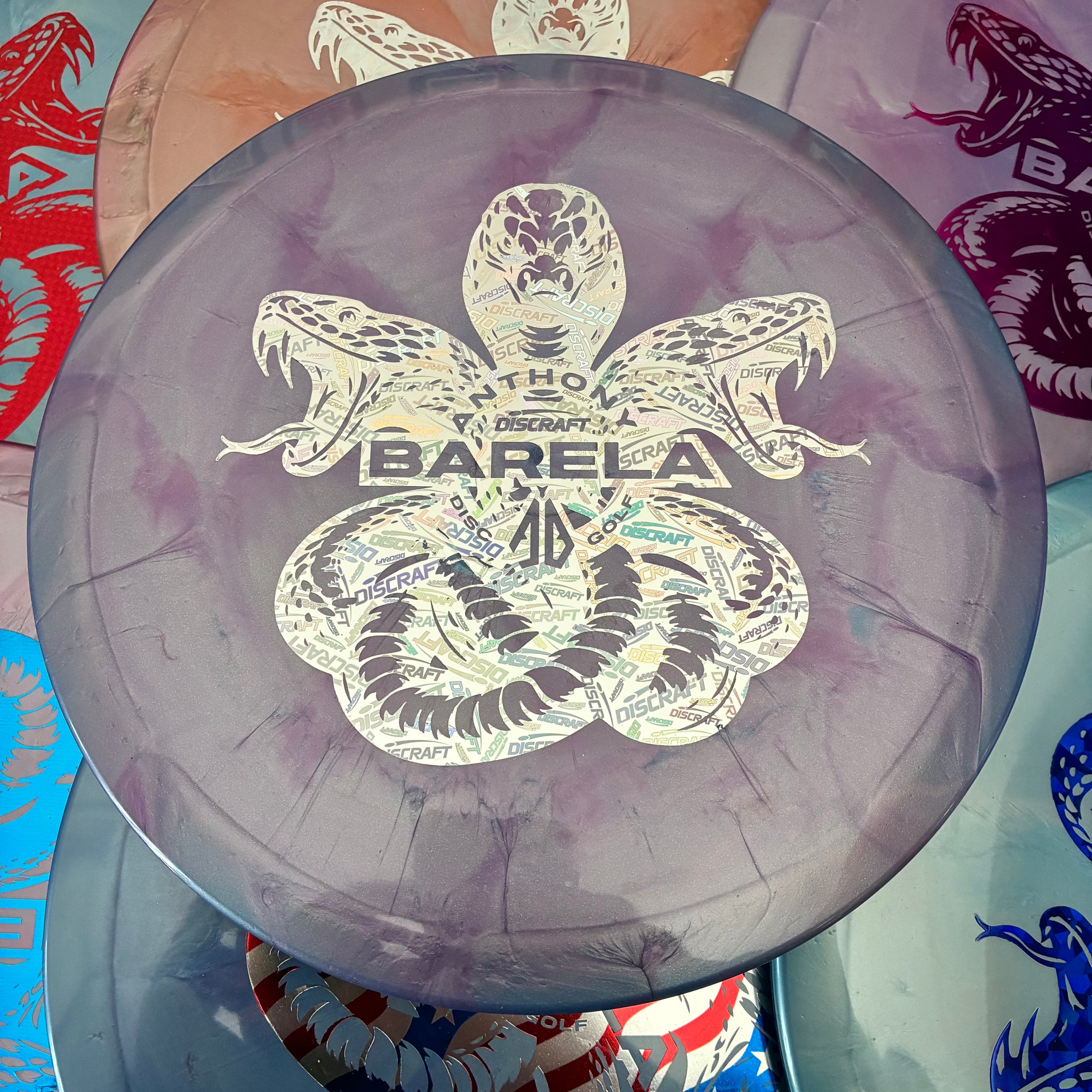 Discraft Limited Edition Anthony Barela Swirly Ti Titanium Cigarra 7/6/-1/2