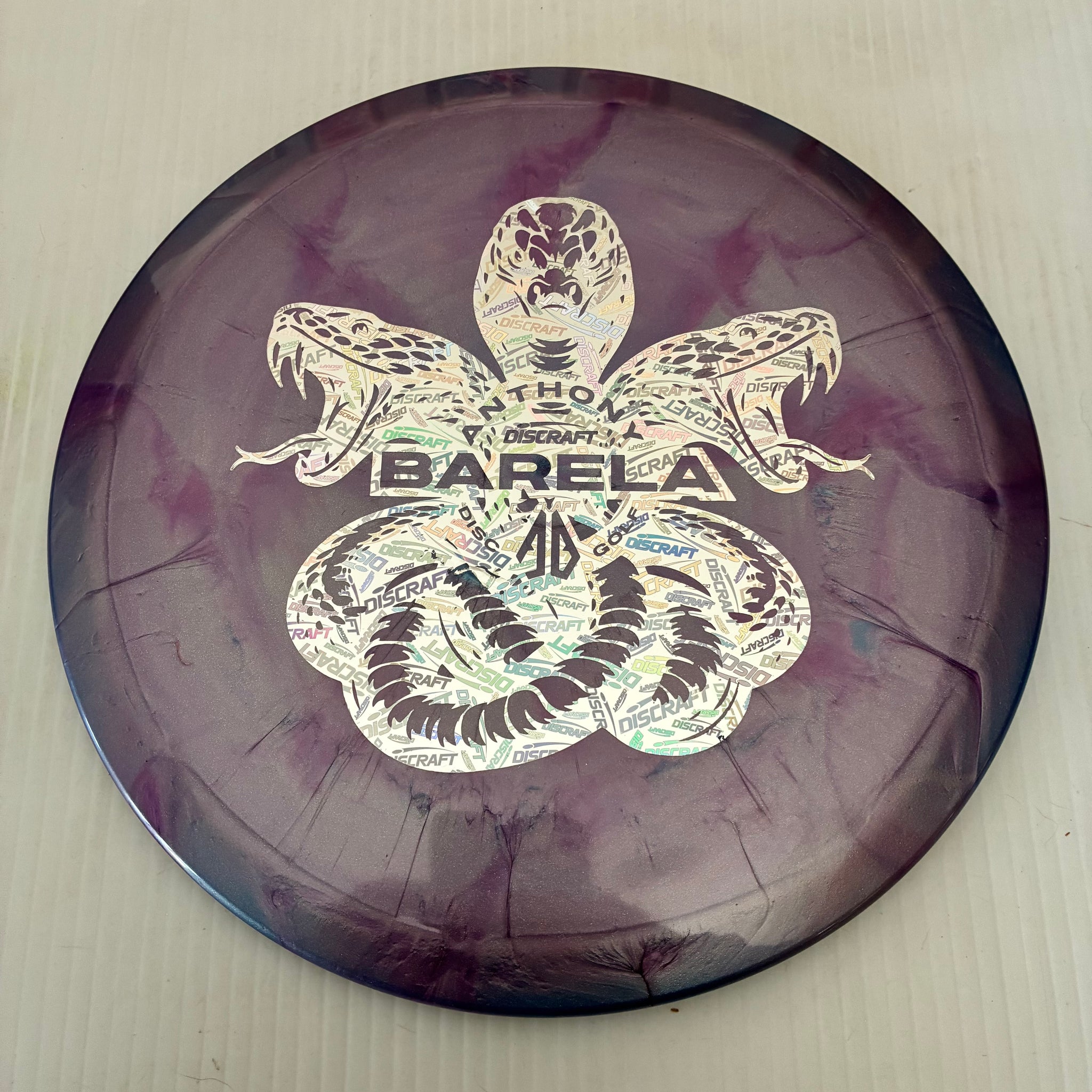 Discraft Limited Edition Anthony Barela Swirly Ti Titanium Cigarra 7/6/-1/2