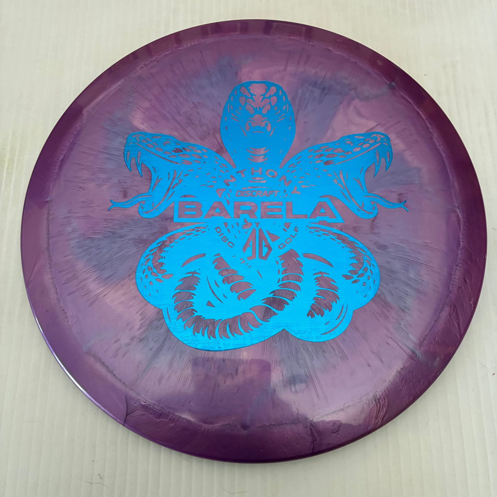 Discraft Limited Edition Anthony Barela Swirly Ti Titanium Cigarra 7/6/-1/2