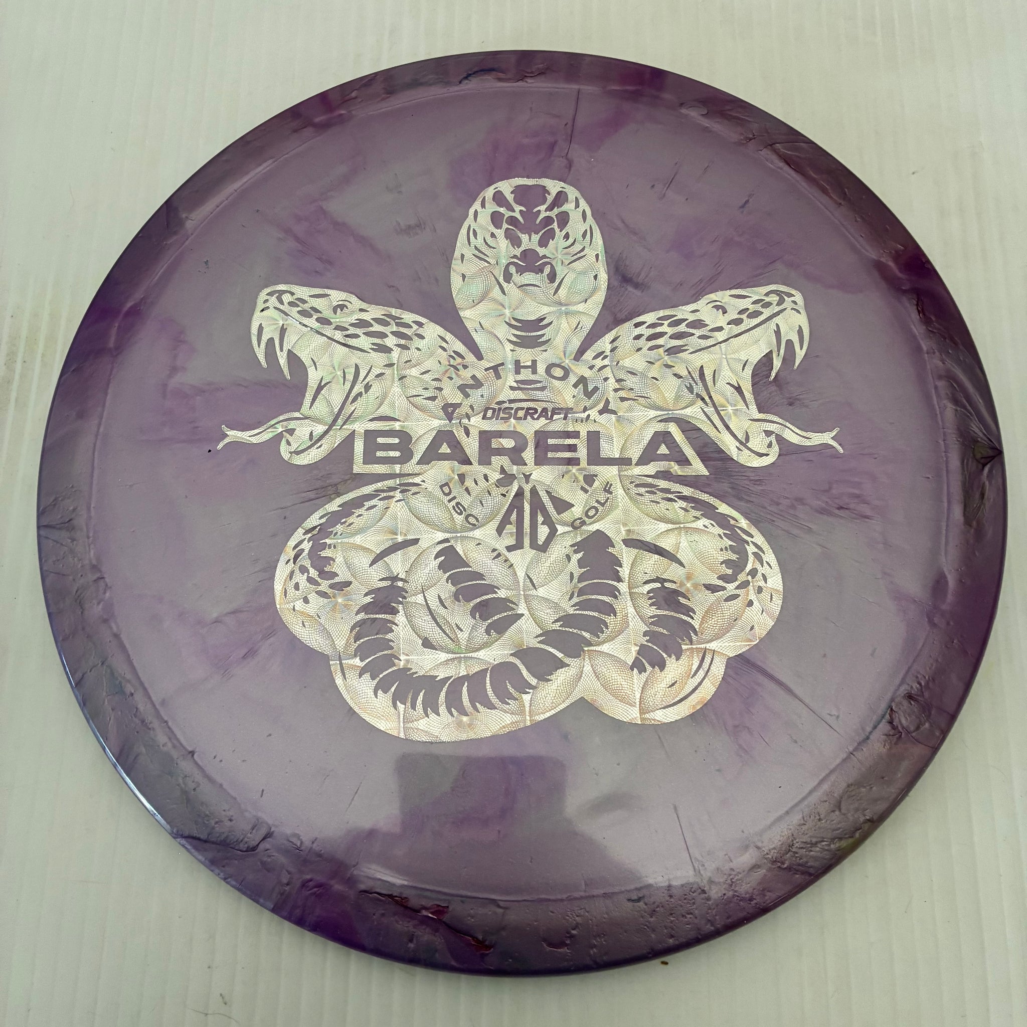 Discraft Limited Edition Anthony Barela Swirly Ti Titanium Cigarra 7/6/-1/2