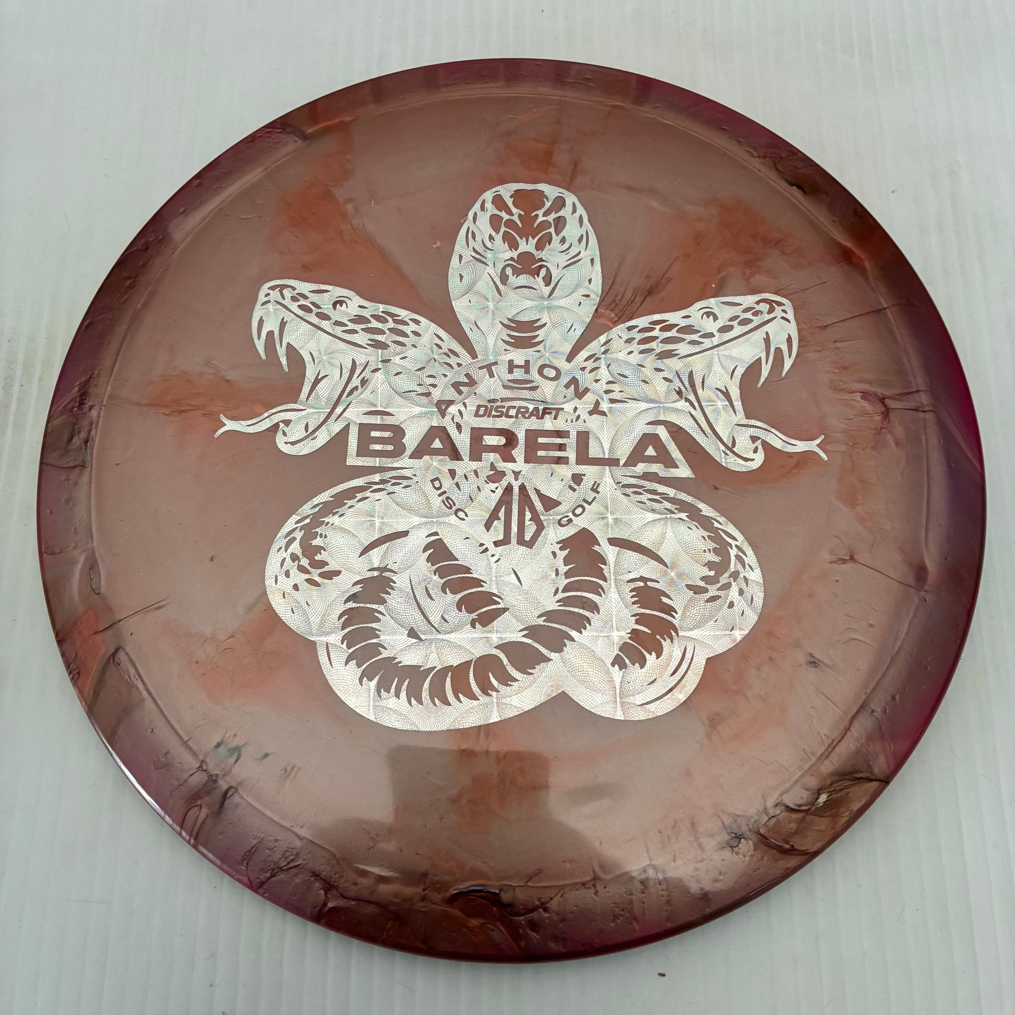 Discraft Limited Edition Anthony Barela Swirly Ti Titanium Cigarra 7/6/-1/2