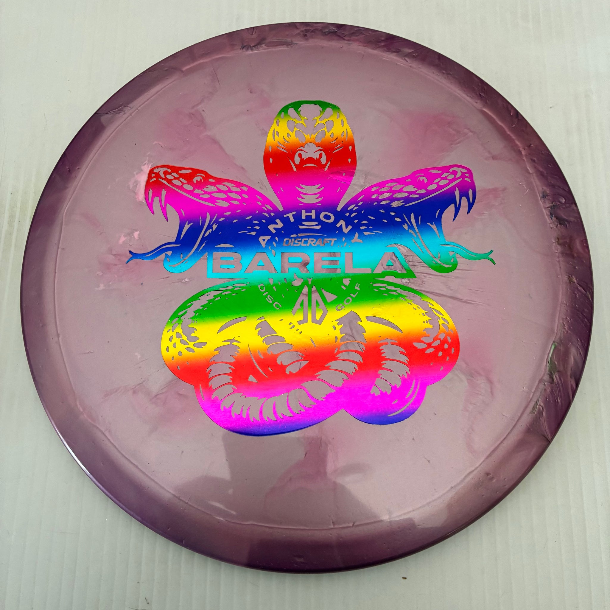 Discraft Limited Edition Anthony Barela Swirly Ti Titanium Cigarra 7/6/-1/2