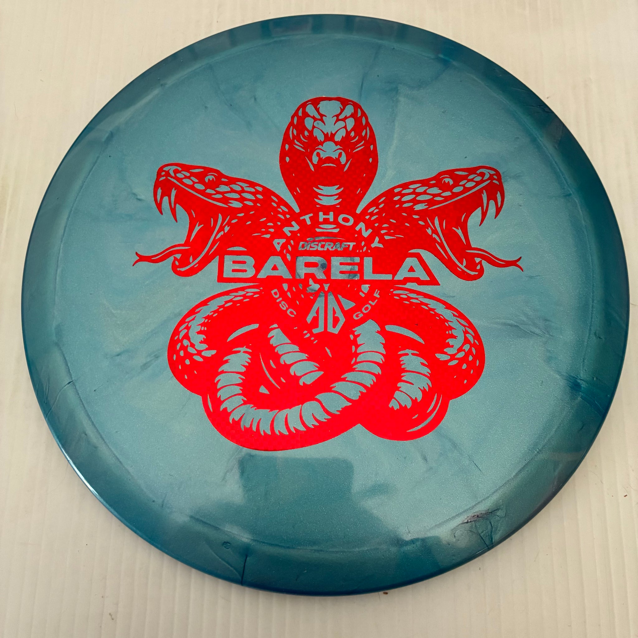 Discraft Limited Edition Anthony Barela Swirly Ti Titanium Cigarra 7/6/-1/2