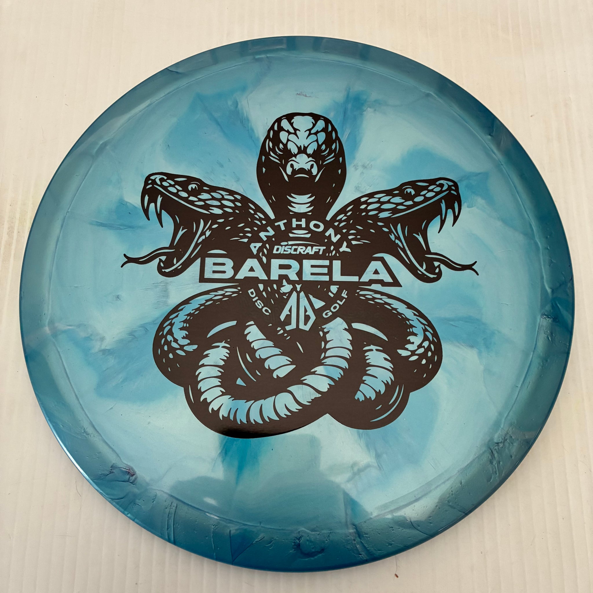 Discraft Limited Edition Anthony Barela Swirly Ti Titanium Cigarra 7/6/-1/2