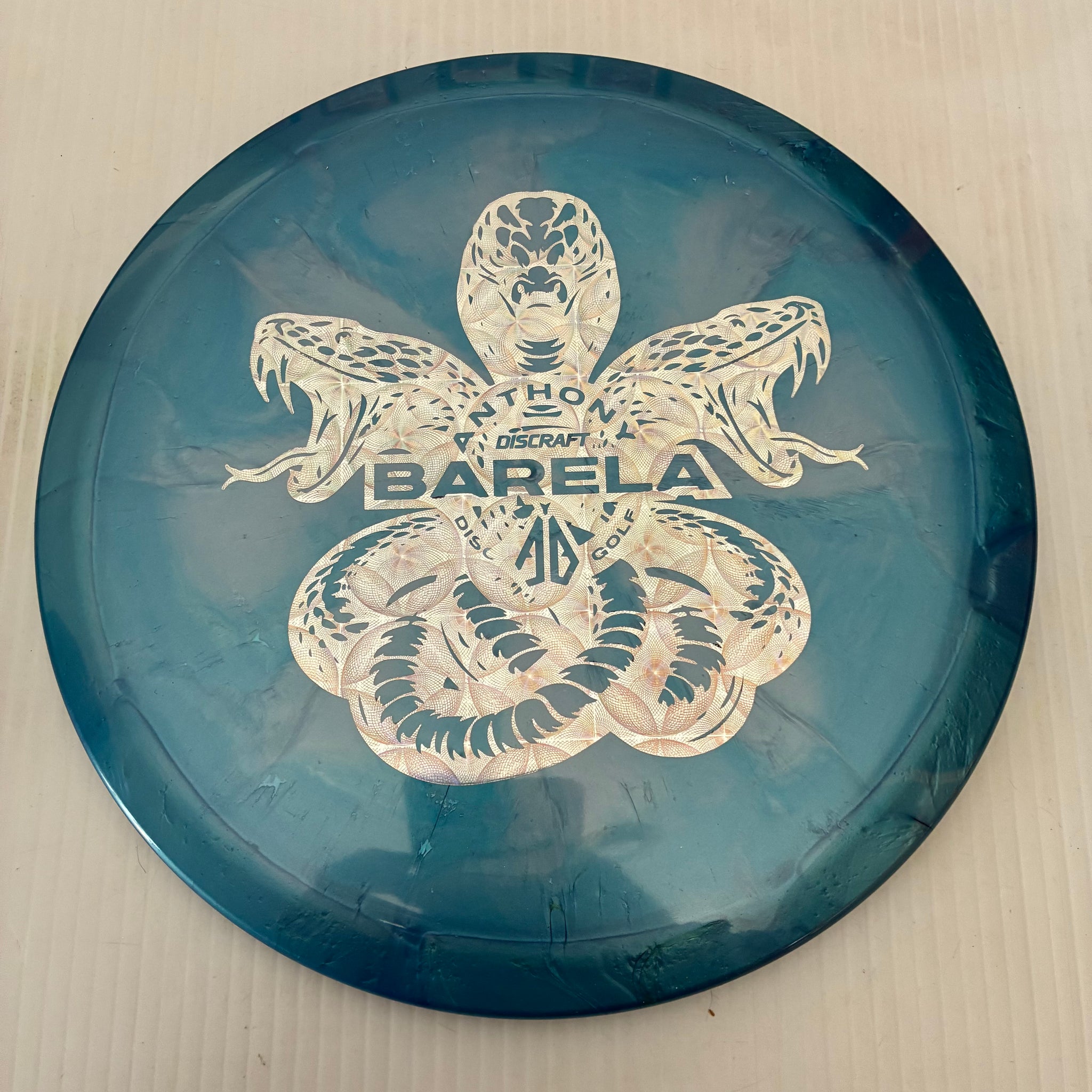 Discraft Limited Edition Anthony Barela Swirly Ti Titanium Cigarra 7/6/-1/2
