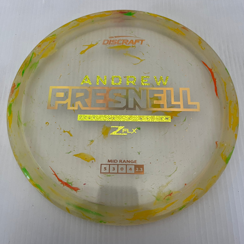 Discraft 2024 Andrew Presnell Tour Series Jawbreaker Z FLX Swarm 5/3/0/4