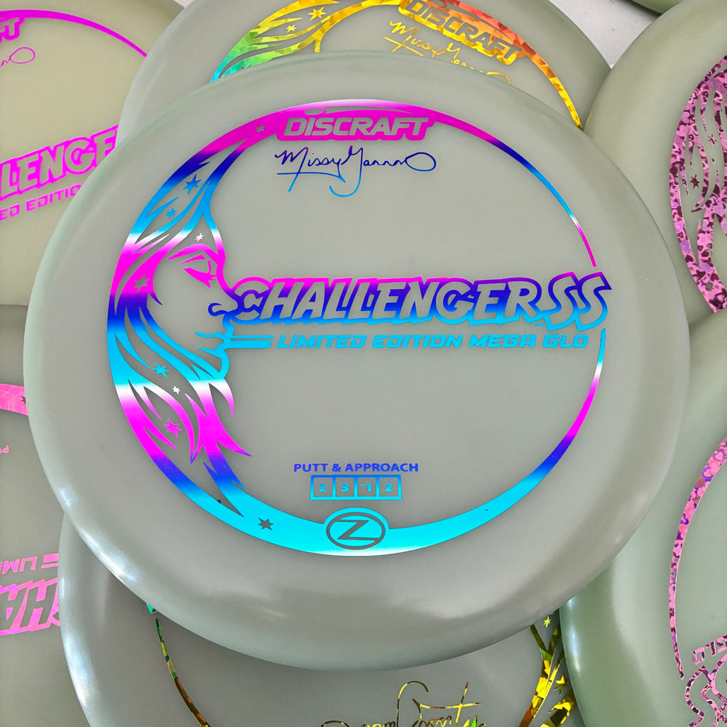 Discraft Missy Gannon Limited Edition Mega GLO Z Challenger SS 2/3/-1/2