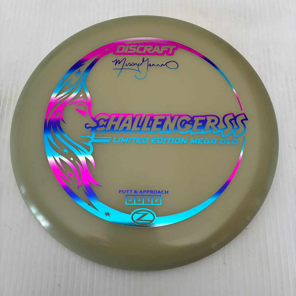 Discraft Missy Gannon Limited Edition Mega GLO Z Challenger SS 2/3/-1/2