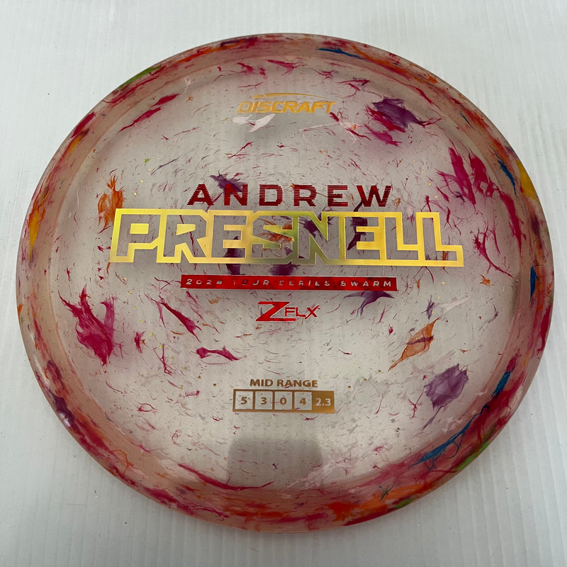 Discraft 2024 Andrew Presnell Tour Series Jawbreaker Z FLX Swarm 5/3/0/4