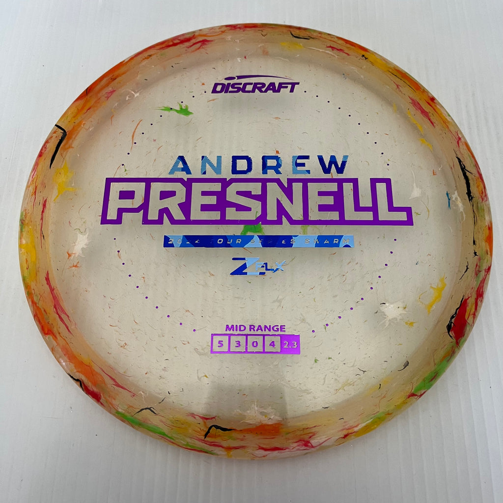 Discraft 2024 Andrew Presnell Tour Series Jawbreaker Z FLX Swarm 5/3/0/4
