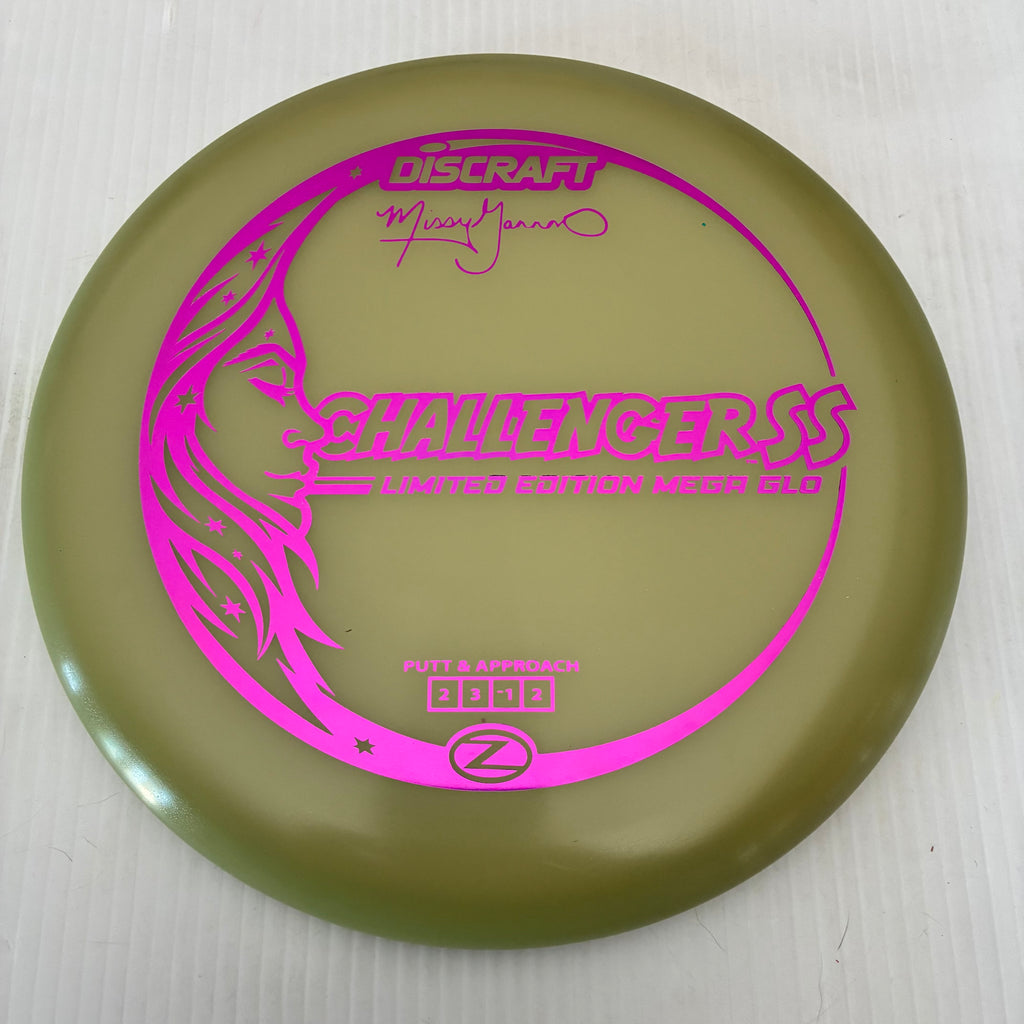 Discraft Missy Gannon Limited Edition Mega GLO Z Challenger SS 2/3/-1/2