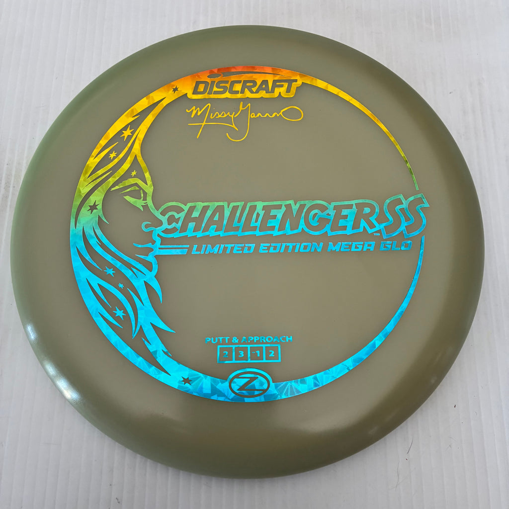 Discraft Missy Gannon Limited Edition Mega GLO Z Challenger SS 2/3/-1/2