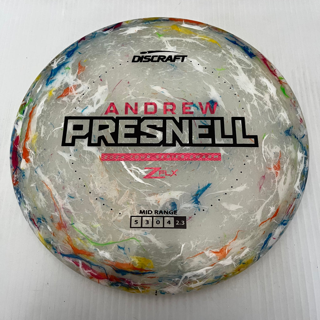 Discraft 2024 Andrew Presnell Tour Series Jawbreaker Z FLX Swarm 5/3/0/4