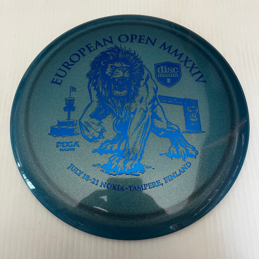 Discmania 2024 European Open Prototype Forge Function 8/6/-4/1