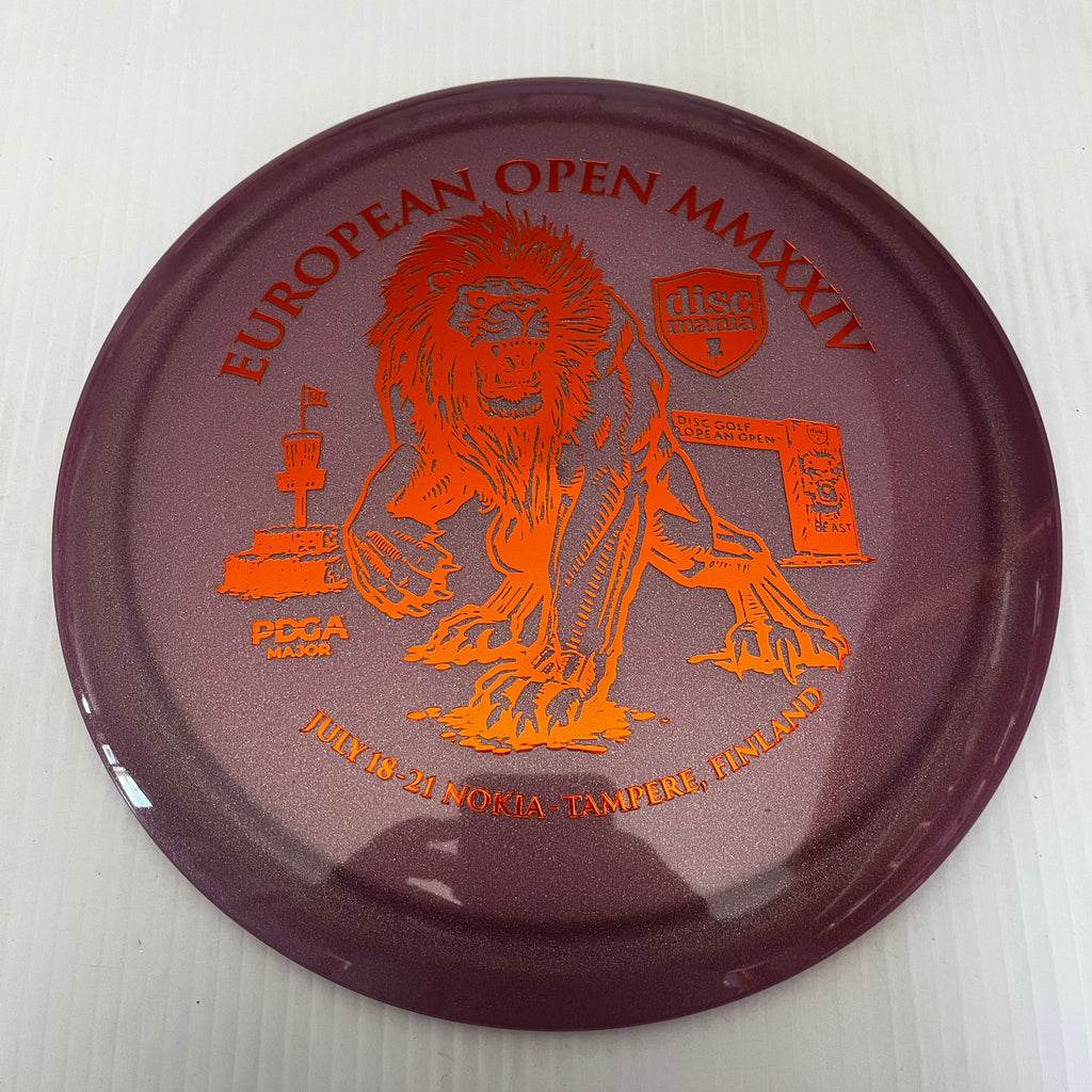Discmania 2024 European Open Prototype Forge Function 8/6/-4/1