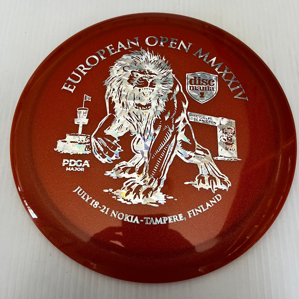 Discmania 2024 European Open Prototype Forge Function 8/6/-4/1