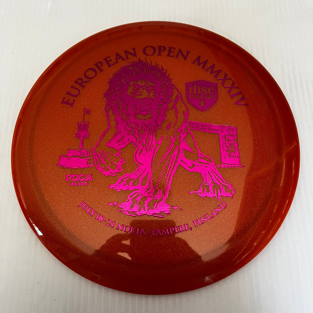 Discmania 2024 European Open Prototype Forge Function 8/6/-4/1