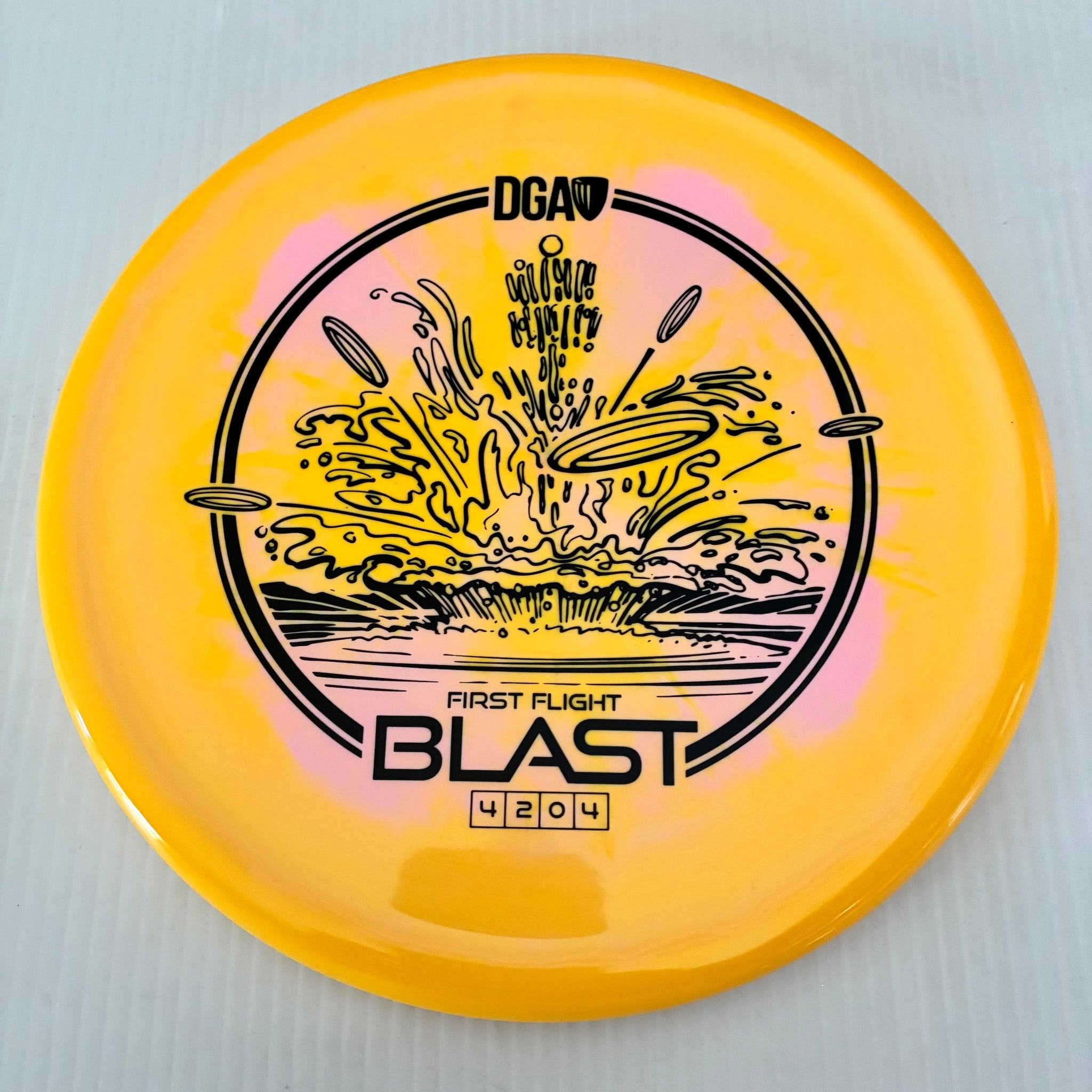 DGA Limited Edition First Flight Pro Line Swirl Blast 4/2/0/4