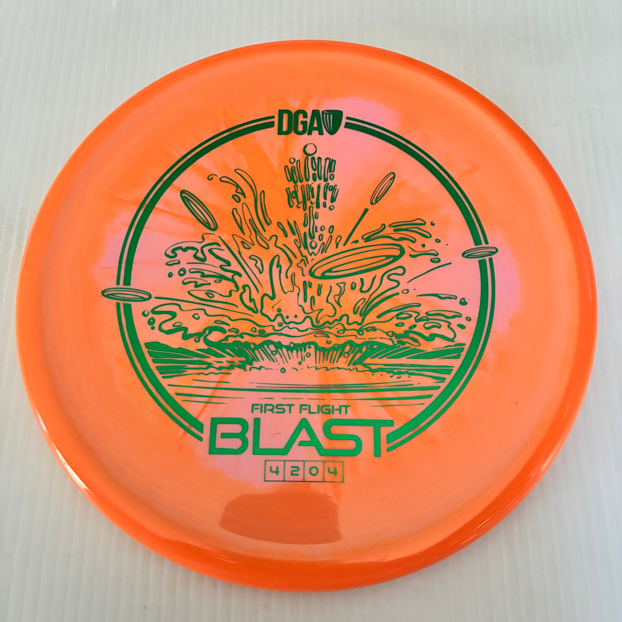 DGA Limited Edition First Flight Pro Line Swirl Blast 4/2/0/4