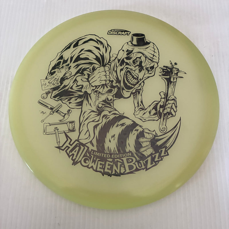 Discraft 2025 Halloween Art the Clown Themed Glow Z Buzzz 5/4/-1/1