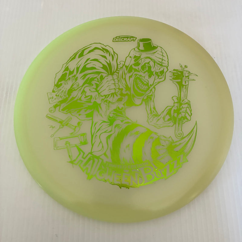 Discraft 2025 Halloween Art the Clown Themed Glow Z Buzzz 5/4/-1/1