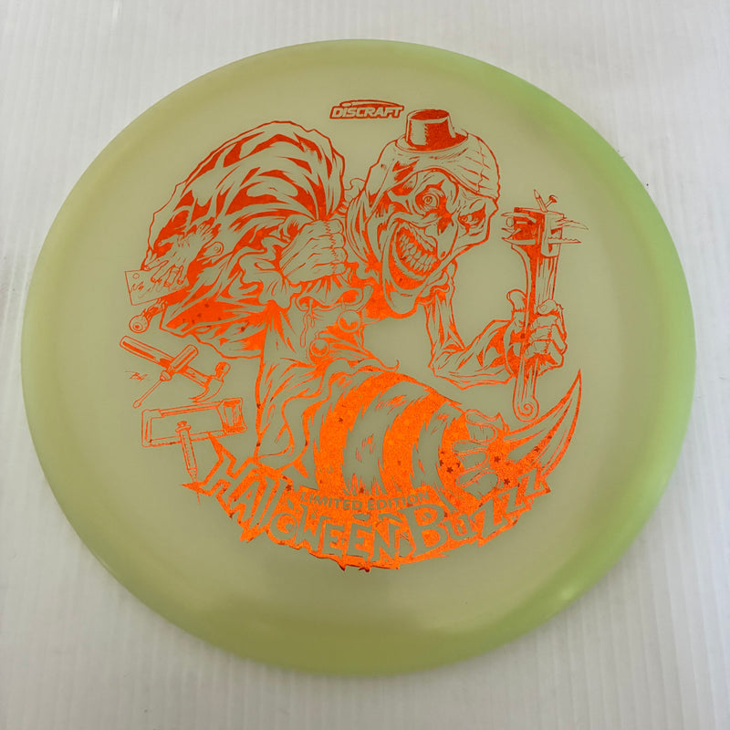 Discraft 2025 Halloween Art the Clown Themed Glow Z Buzzz 5/4/-1/1